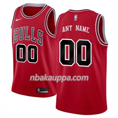 Chicago Bulls Custom Nike 2017-18 Punainen Pelipaidat Swingman - Miesten